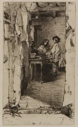 Rag Pickers, Mouffetard District, Pariisi