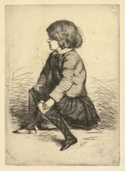 Seymour Haden Jr., istumassa