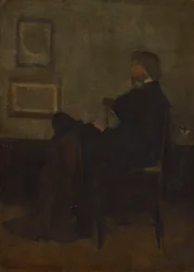Tutkielma teokseen ”Sommitelma harmaalla ja mustalla nro 2: Thomas Carlylen muotokuva”