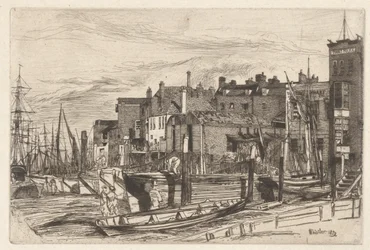 Thames Police (Wapping Wharf), Thames-sarjasta (sarja kuusitoista etsausta Thamesista ja muista aiheista)