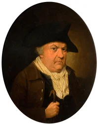 John Freethin muotokuva, 1750-1800.