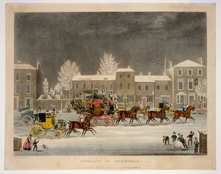 The Approach to Christmas, kaiverrettu George Hunt