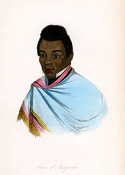 Kotoisin Madagaskarista, vuodelta 1850.
