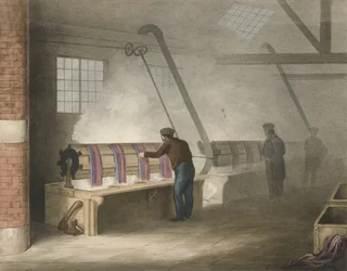 Dying, Progress of Cotton nro 11, pub. 1840
