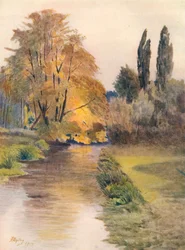 "Näkymä sauvassa", 1912, 1914