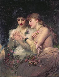 A Thorn Amidst Roses, n. 1887 (öljy kankaalle)