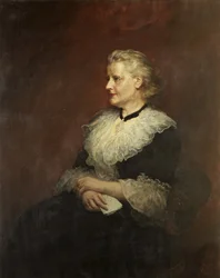 Dame Emily Frances Smyth (öljy kankaalle)