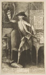 Frontispiece Lord St[anhop]es Observationsin 2. painokseen Mr. Pitts Pl...:stä, 29. toukokuuta 1786.