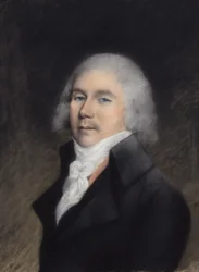 Charles-Maurice de Talleyrand-Périgord, 1794-96 (pastelli harmaalle paperille)