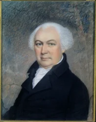 Gouverneur Morrisin (1752-1816) muotokuva (öljy kankaalle)