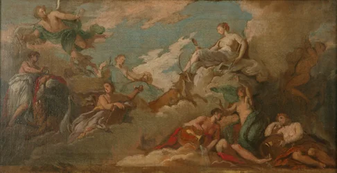 Time, Prudence and Vigilance, n. 1716 (öljy kankaalle)