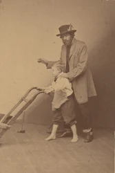 Edward Everett Hale ja poika, n. 1865.