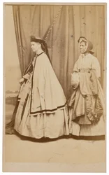 Eliza "Didy" Ridgely ja mahdollisesti Charlotte Gittings,1864 (kuva)