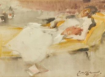 Dolce Far Niente (akvarelli)