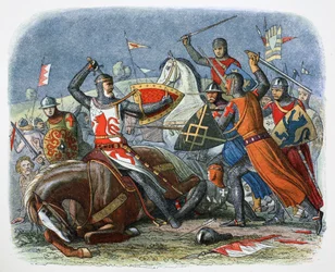Simon de Montfortin kuolema, Eveshamin taistelu, Worcestershire, 1265 1864.