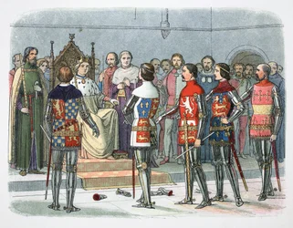 Aateliset ennen kuningas Richard II:ta, Westminster, 1387 1864.