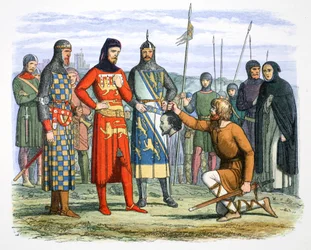 Piers Gavestonin pää, joka näytettiin Earl of Lancasterille, 1312 1864.