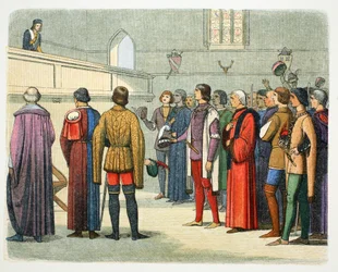 Richard, Gloucesterin herttua, kutsuttiin ottamaan kruunun, 1483 1864