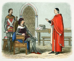Sir William Gascoigne kieltäytyy tuomitsemasta prelaattia tai vertaista, 1405 1864