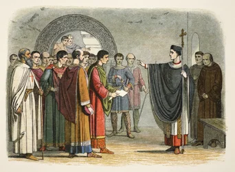 Thomas Becket kieltää Earl of Leicester tuomitsemasta häntä