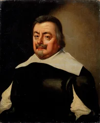 "Muotokuva miehestä, jolla on Cuirass", 1600-luku