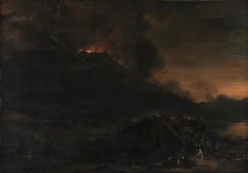 Vesuvius purkautuu yöllä