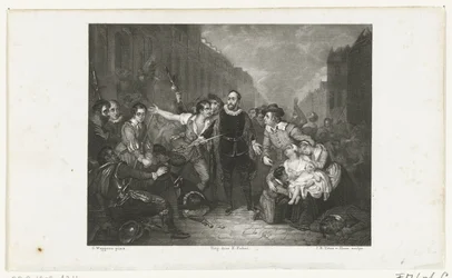 Pormestari Pieter van der Werffin itsensä uhraus, 1574