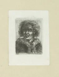 Mies laittaa bontkraagin John Chalonin etsausten täydellinen työ / Oeuvre Complette des Eaux Fortes par Jean Chalon (sarjan nimi)