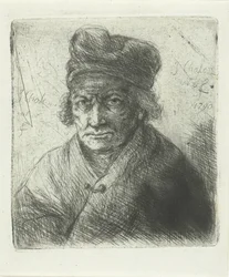 Vanha mies hattu