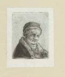 Volwassen-mies laittaa bontkraagin John Chalonin etsausten täydellinen työ / Oeuvre Complette des Eaux Fortes par Jean Chalon (sarjan nimi)