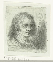 Aikuinen mies, jolla on keskipitkät hiukset