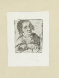 Volwassen mies laittaa stokin John Chalonin etsausten täydellinen työ / Oeuvre Complette des Eaux Fortes par Jean Chalon (sarjan nimi)