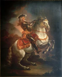 Ruuturuhtinas Johann Wilhelm von Pfalz-Neuburgin ratsastusmuotokuva