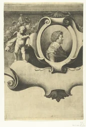 Bredan piiritys (arkki Frederik Hendrikin muotokuvalla), 1637