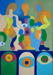 Hyvästi, 2009 (öljy kankaalle)