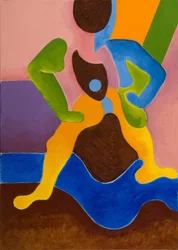 Kokematon Camel Driver, 2009 (öljy kankaalle)