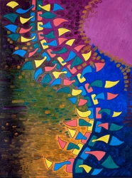 Spine in Ecstasy, 2006 (öljy puulle)