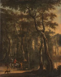 Metsästäjät metsässä