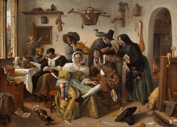 Maailma ylösalaisin: Hyvinvoinnissa ole varuillasi, 1663