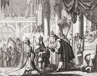 Kuningas Vilhelm III:n ja kuningatar Maria II:n kruunajaiset, 11. huhtikuuta
