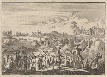 Ranskan valloitus Pointis Carthagenan alla Etelä-Amerikassa, 1697