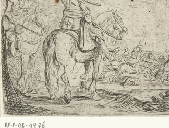 Kaksi ratsumiestä ratsuväen taistelussa Cavalry Battles (sarjan nimi)