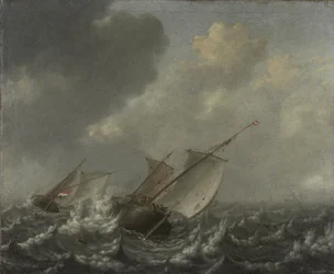 Alukset aaltoisella merellä, 1620-luku
