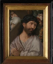 Fransiskaanilustarin diptyykin vasen paneeli (öljy paneelissa)