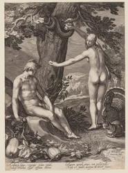 Ihmisen kiusaaminen, ihmisen ensimmäisten vanhempien historiasta (History of the First Parents of Man)