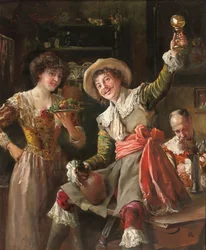 The Toast (öljy paneelille)
