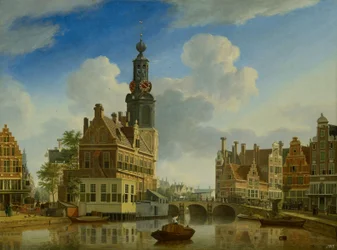 Munt Tower nähtynä Singelistä, 1751