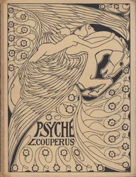 Louis Couperusin "Psyche"-teoksen kansisuunnitelma, 1898.