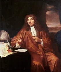 Antonie van Leeuwenhoek, n. 1680 (öljy kankaalle)