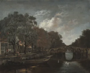 Herengracht, Amsterdam, n. 1661 (öljy kankaalle)